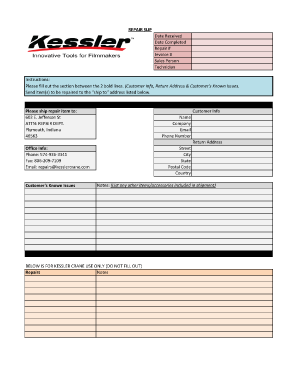 pdffiller mechanic receipt fill online printable