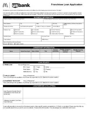 typeable mcdonalds application form