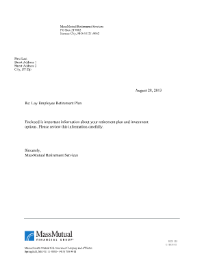 Lay Employee Retirement Plan Enrollment Form