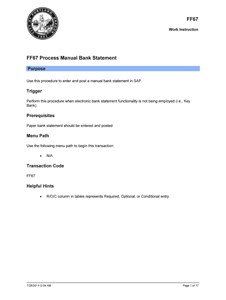 reconciling a bank statement and recording a bank service charge Preview on Page 1