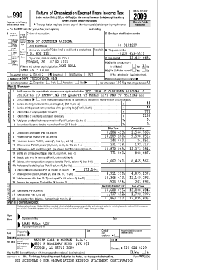 Form 990 Return of Organization Exempt From Income Tax