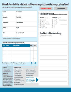 SERVICE-BEGLEITSCHEIN