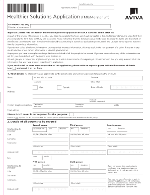 Healthier Solutions Application