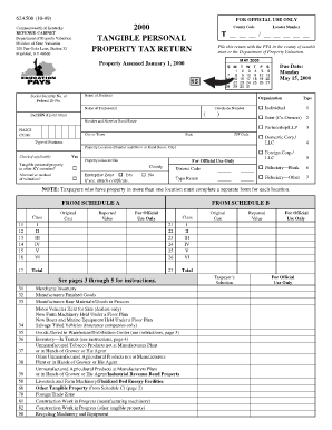 Kentucky Tangible Personal Property Tax Return