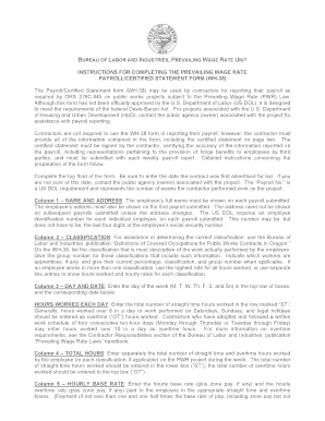Oregon Prevailing Wage Rate Payroll Form WH-38