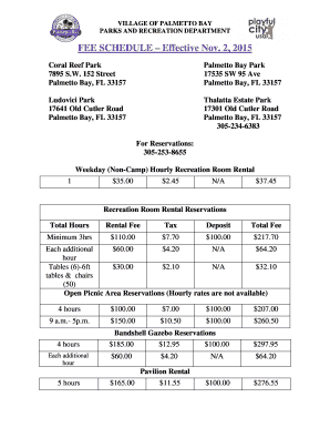 Facility rental Fees Information rules and regulations 2015-16doc - palmettobay-fl