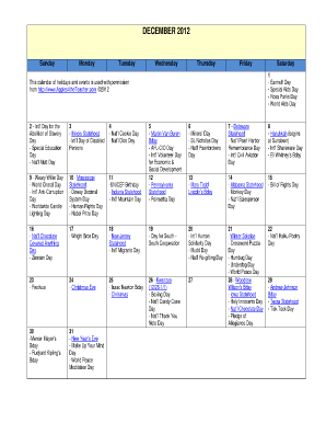 Fillable calendar - fillable printable calendar