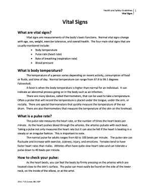 Vital signs chart - Vital Signs - 7/16/2014 - DPHHS Home - dphhs mt