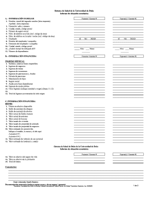 Informe de situación económica