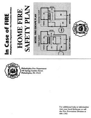 Fillable Online phila Home Fire Safety Plan - phila Fax Email Print ...