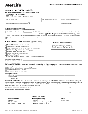 metlife dcccd fill online printable fillable blank pdffiller metlife 403b withdrawal request form