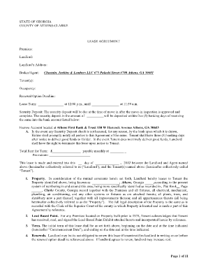 georgia state lease purchase agreement act form