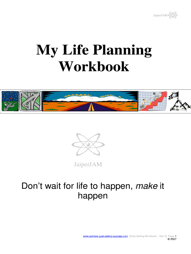 planning workbook goal Preview on Page 1
