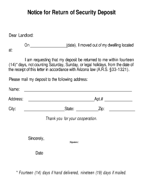 4187 example - Da form 4187 security deposit fillable online