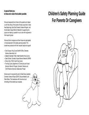 Children's Safety Planning Guide
