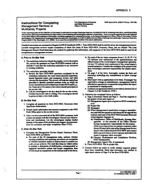 HUD-9834 Form