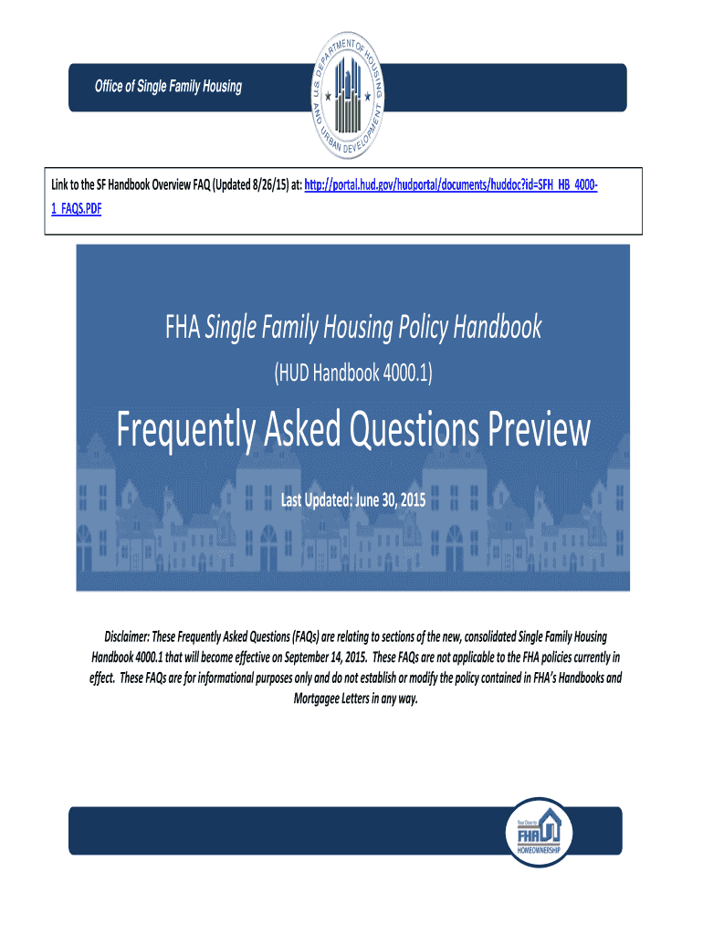 Fillable Online portal hud (HUD Handbook 4000.1) Frequently Asked ...