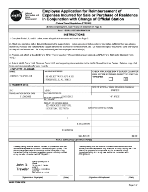 NASA Form 1338