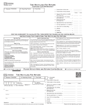 Oklahoma Tire Recycling Fee Return