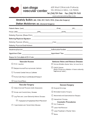 Medical Referral Form