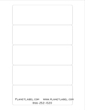 Address label templates - Download Adobe Acrobat Template - Planet Label