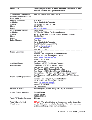 APPENDIX A PROPOSAL TEMPLATE - FRAMES Fire Research ... - frames