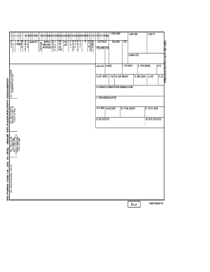 Issue Release/Receipt Document