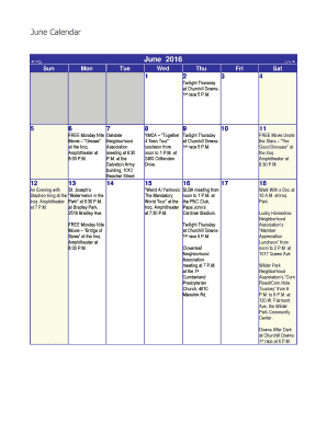 June 2016 Printable Calendar Blank June 2016 Calendar - louisvilleky