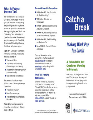IRS Form W-4 Employee's Withholding Allowance Certificate