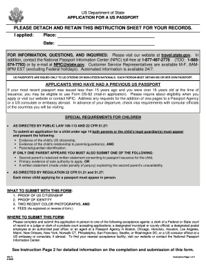 Ds 11 form pdf - Internet Instructions DS-11.pub - RegInfo.gov - reginfo