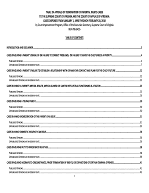 Resignation letter sample render 30 days - Table of Appeals of Termination of Parental Rights Cases.