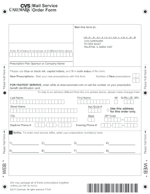 Order form pdf - silverscript mail order pharmacy