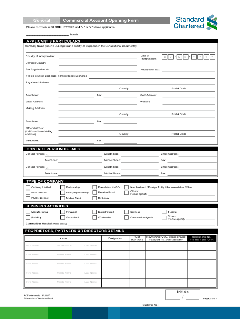 Standard Chartered Online 2020 2022 Fill And Sign Printable Template 