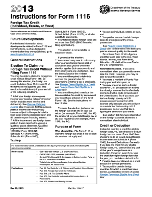 Instructions for Form 1116