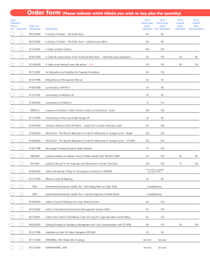INTERTANKO Publication Order Form