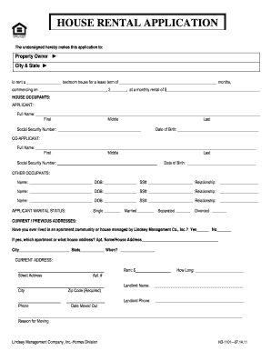 rental house application