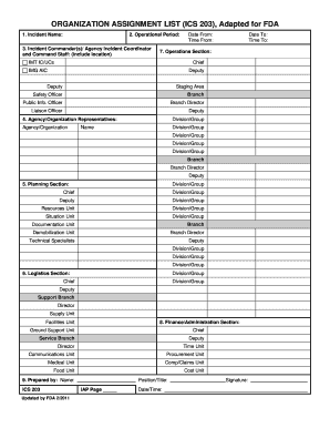 18 Printable ics operations section Forms and Templates - Fillable ...