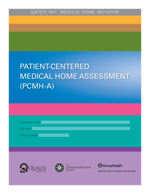 Patient-Centered Medical Home Assessment