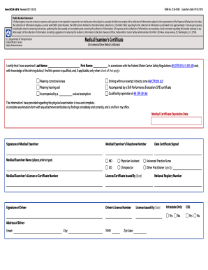 What is form mcsa 5876 - Form MCSA-5876 (Revised: 03/11/2013) - reginfo