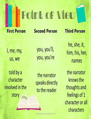 Literary Point of View Worksheet
