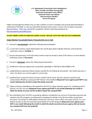 Bmha housing assistance office - Section 8 Program - HUD - portal hud