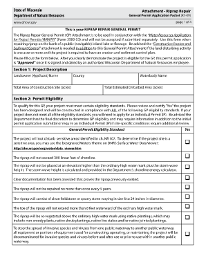 dnr wisconsin form repair rap pdffiller state