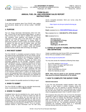 Annual Fuel Oil and Kerosene Sales Report