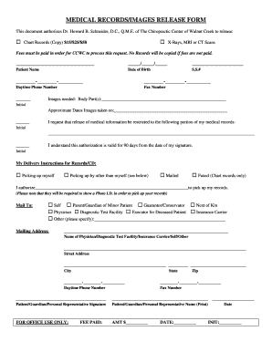 Medical Records Release Form