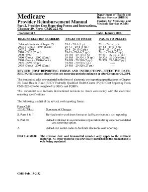 Form CMS-222-92