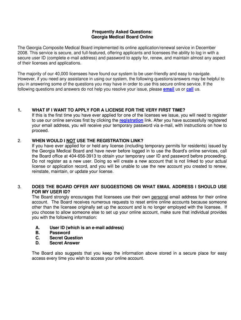 Fillable Online medicalboard Medical Board Online Fax