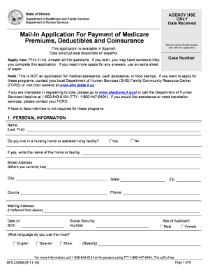 Illinois Medicare Premium Assistance Application
