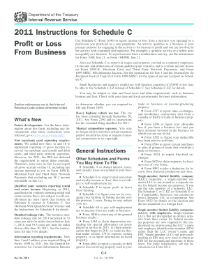 Schedule c 2012 fillable form
