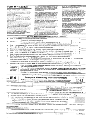 Fillable Online alamancecc W4 (Federal Tax Withholding Form) - alamancecc Fax Email Print ...