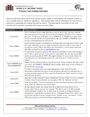 US Federal Tax Forms Guide for International Students
